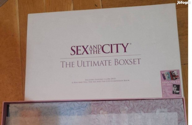 Sex & the City Szex & New York teljes DVD eredeti gyjti darab