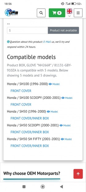 Sh50 es sh100 roboghoz idomok