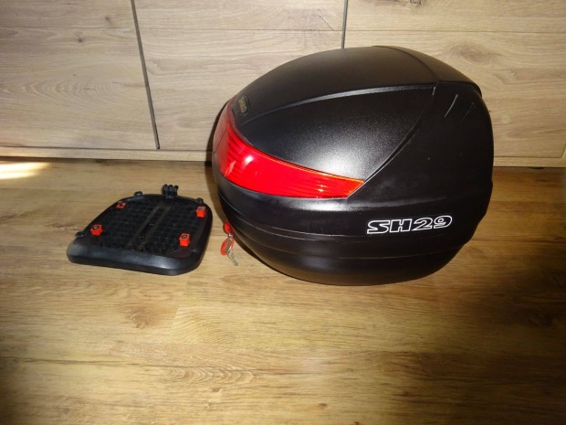 Shad SH29 hátsó doboz + platni , motoros csomagtartó , topcase