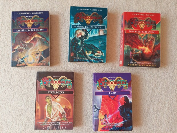 Shadowrun könyvcsomag