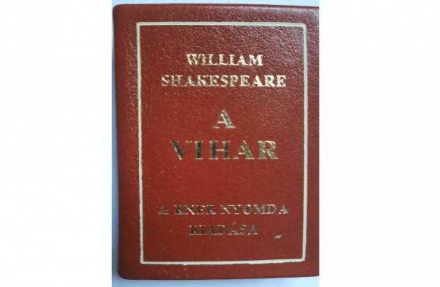 Shakespeare: A vihar cm miniknyv elad