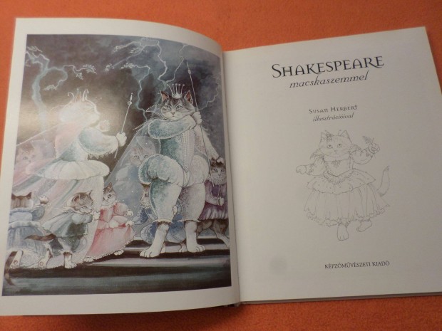 Shakespeare macskaszemmel Kpzmvszeti Kiad Kft., 2004 Gyermekknyv