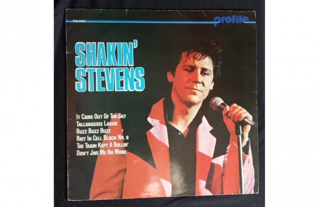 Shakin' Stevens Profile - szp llapot rock and roll bakelit