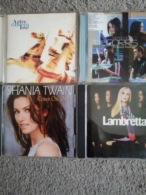 Shania Twain, Lambretta, The Corrs, Aztec Camera CD