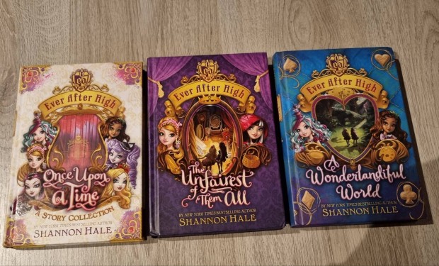 Shannon Hale: Ever After High angol nyelv knyv sorozat 