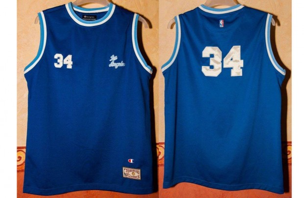 Shaquille O'Neal - Los Angeles 34 Hardwood Classics NBA kosrlabda mez