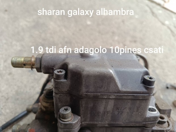 Sharan galaxy alhambra 1.9 tdi afn 1996-2000 adagolfedl