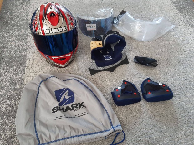 Shark RSR2 Carl Fogarty replika bukósisak S és XS méret