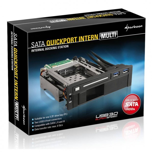 Sharkoon sata quickport internal multi