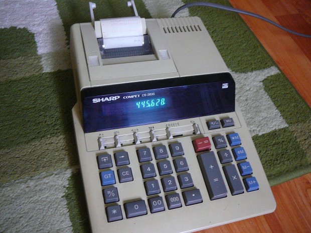 Sharp Complet CS-2635 Retró számológép