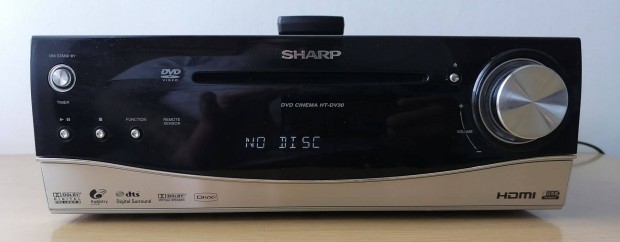 Sharp DVD Cinema HT-DV30, s Sharp CP-HF200H hangfal