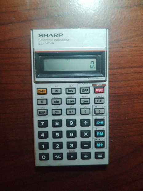 Sharp EL-509A 1982-es szmolgp