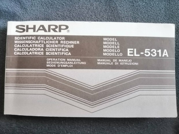 Sharp EL-531A (tmutat) 