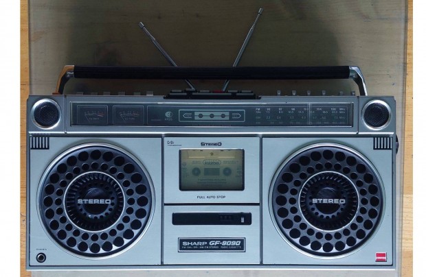 Sharp GF-9090 Rádió Kazettás MAGNÓ Boombox Sharp GF-9090 Walkman MAGNÓ