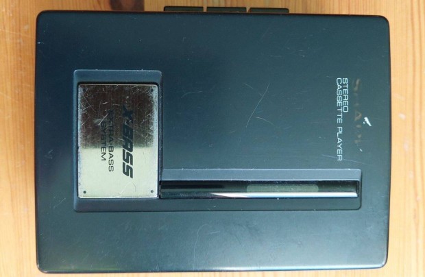Sharp JC-108(GY) STEREO Cassette Player Sztere Walkman Kazetts MAGN