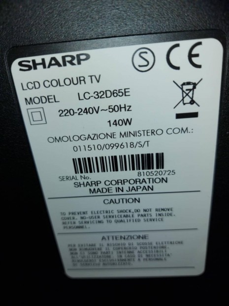 Sharp LCD Color TV