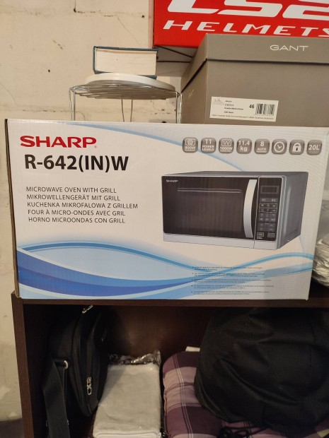 Sharp R-642 (IN)W Grilles Mikrohullm st ujszer elad 