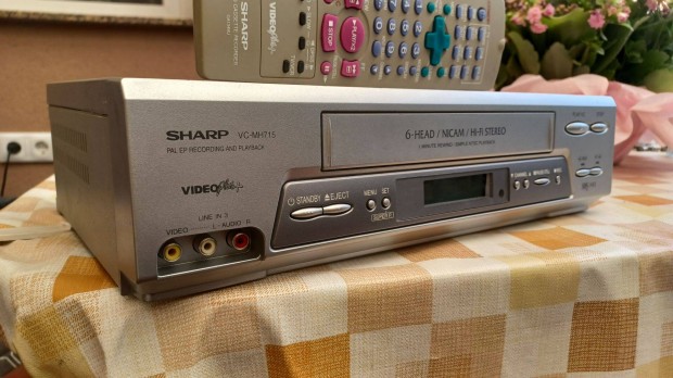 Sharp VC-MH715 6 fejes hi-fi stereo videomagn