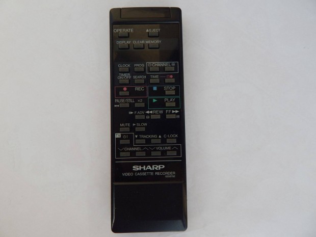 Sharp VHS Videlejtsz G0587GE Tipus Tvirnyt Tvkapcsol Eredeti