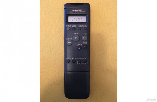 Sharp VHS videomagn tvirnyt VCR remote control