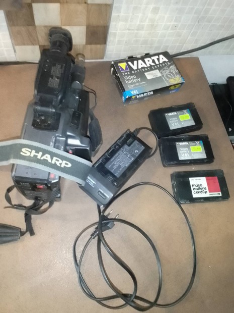Sharp VL-C8000S camcorder vhs-c videó kamera