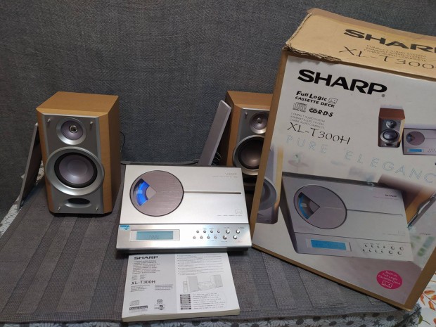 Sharp XL-T300h mini rendszer dobozban