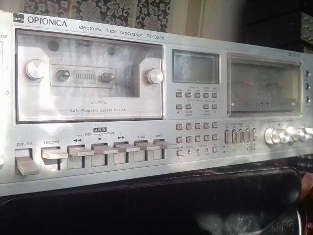 Sharp -Optonica RT 3838 kazettas HI-FI magn Deck ritkasg!