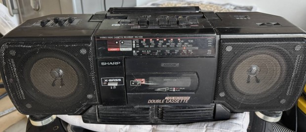 Sharp boombox kazetts magn 