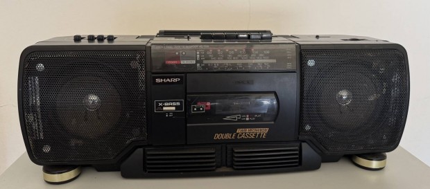 Sharp boombox kazetts magn hifi