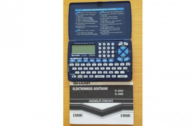 Sharp elektronikus szemlyi szervez kalkultor El6890+zq4450