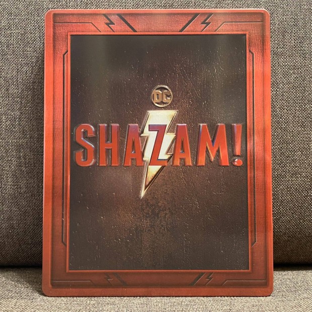 Shazam! bluray steelbook