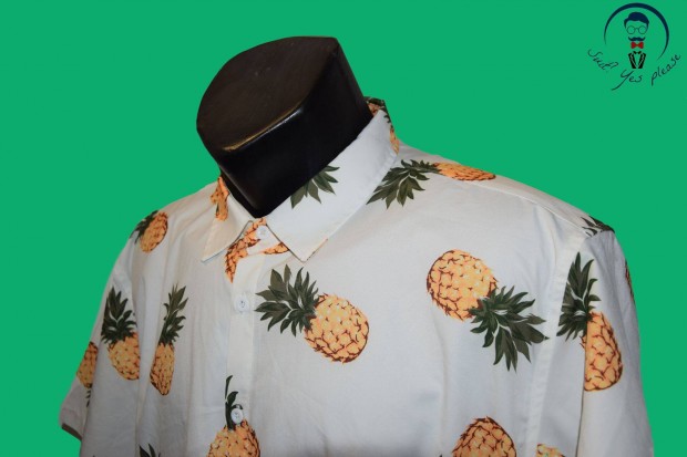 Shein ananász mintás, férfi ing 2 (méret:46-2XL)