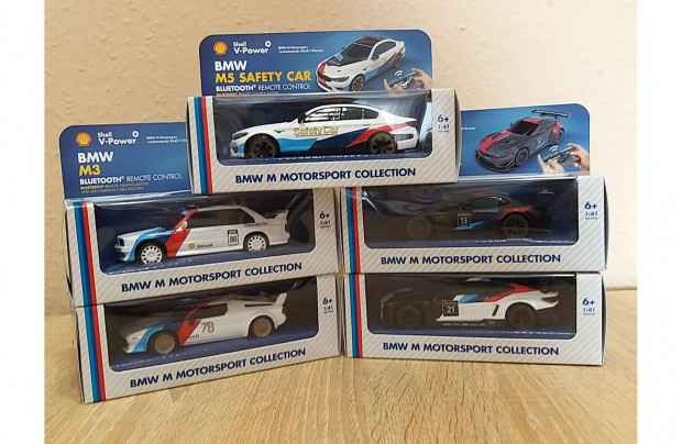 Shell BMW M motorsport collection kisautk teljes szett