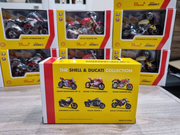 Shell Ducati motorok Elad!