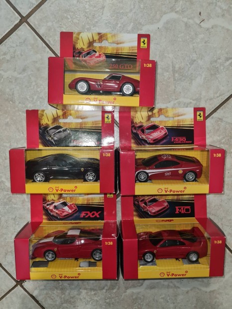 Shell Ferrari aut modell gyjtemny
