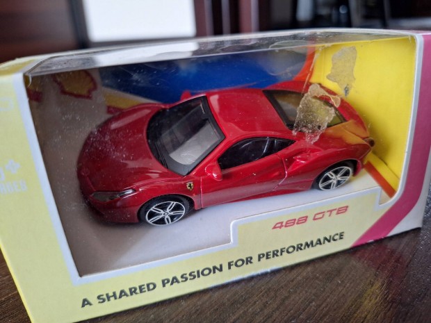 Shell Ferrari burago dobozos j aut