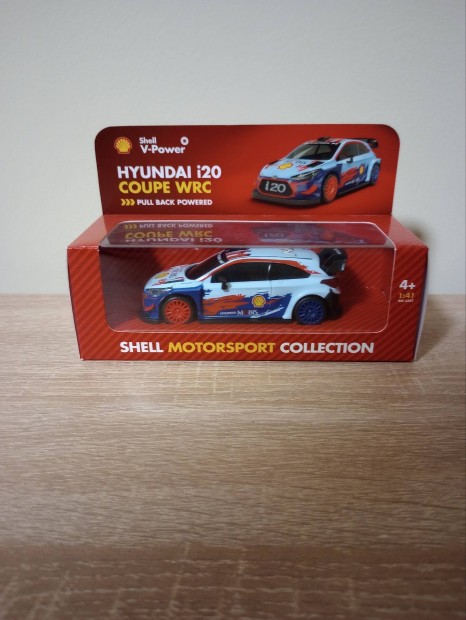 Shell Hyundai i20 WRC modell autó 1:41
