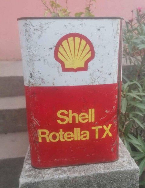 Shell Rotella TX 5L Olajos Kanna/Doboz