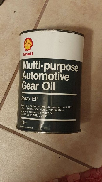 Shell Spirax EP 80W automata sebváltó olaj vagy hajtómű olaj