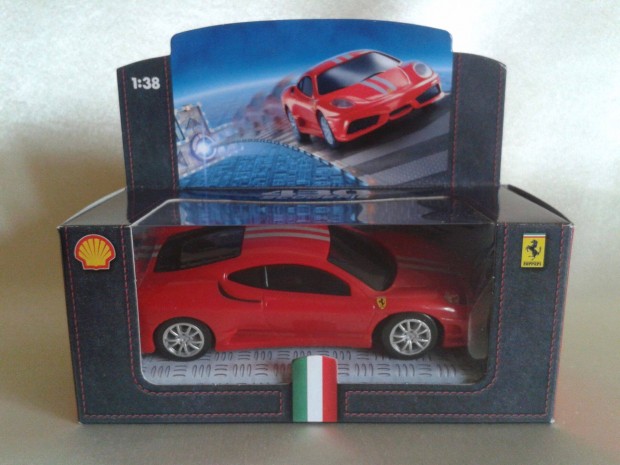 Shell V-Power Ferrari 430 Scuderia 1:38 (lendkerekes) - j termk