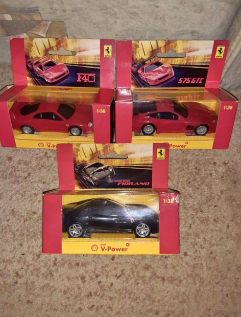 Shell V-Power Ferrari Collection 3 db