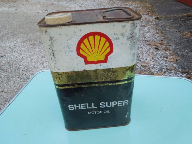 Shell olajos kanna