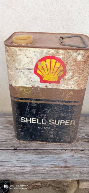 Shell olajos kanna