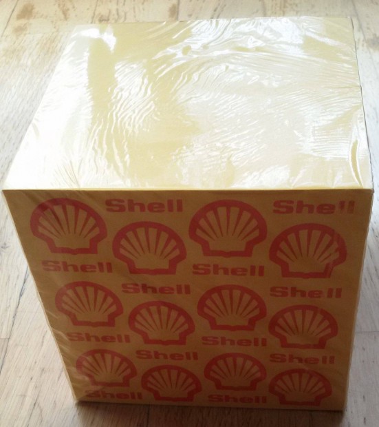 Shell retro 1000 lapos ragasztott tptmb / jegyzettmb