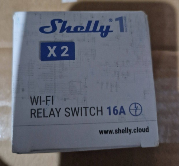 Shelly 1 Wi-Fi Switch Actuator 16A 2db