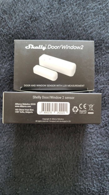 Shelly Door Window 2 WI-FI-S Nyitsrzkel (ALL-KIE-DWS2