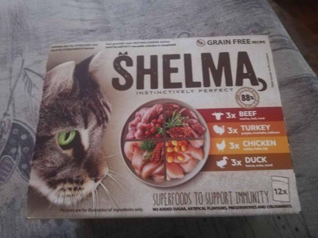 Shelma macska kaja elad