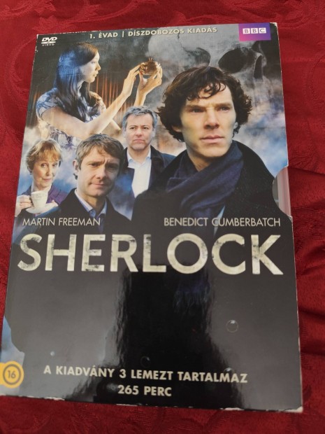 Sherlock 1. vad. 3 lemez DVD 