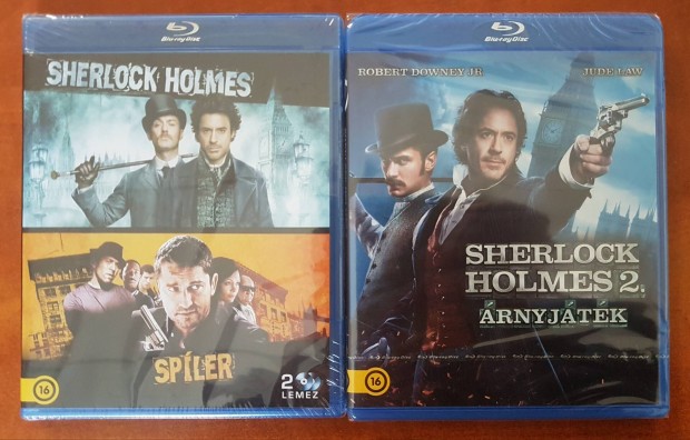 Sherlock Holmes 1-2. s Spler blu-ray 