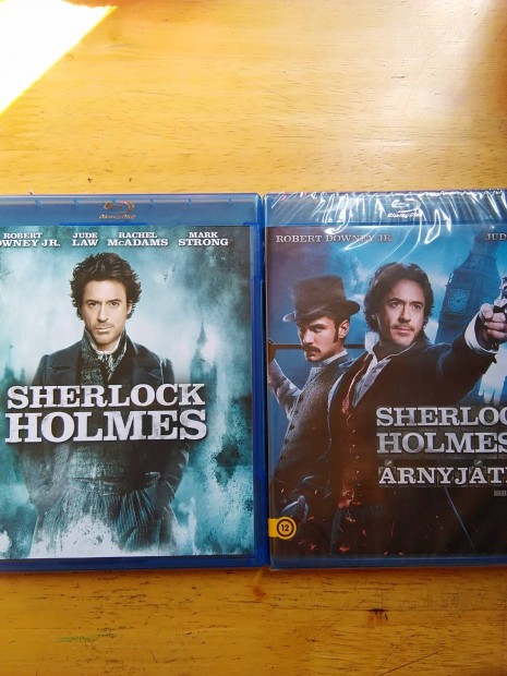 Sherlock Holmes 1-2 blu-ray Guy Ritchie - Robert Downey Jr 